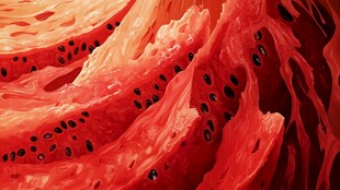 红色纹理艺术图案