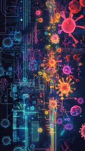 科技与病毒的奇幻视觉盛宴