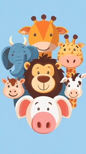 可爱动物头像集合