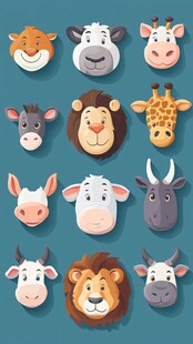 可爱动物头像集合