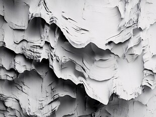 黑白纹理墙面特写