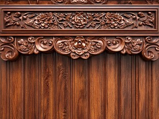 精美木雕花纹木质装饰板