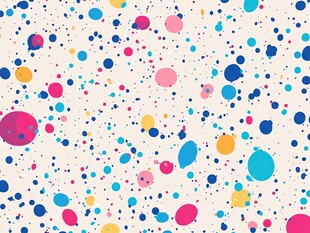 多彩斑点图案背景纹理