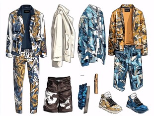 潮流印花服装及配饰设计