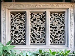 中式雕花窗棂 尽显古典美