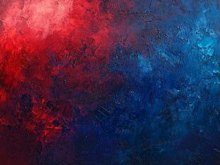 红蓝渐变抽象艺术背景图