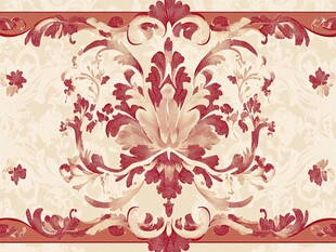 欧式古典花卉装饰图案