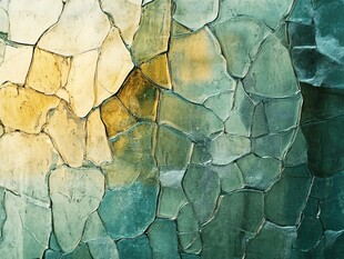 彩色裂纹墙面纹理图案