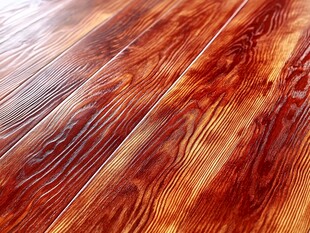 实木地板纹理特写