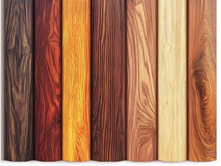 多样木纹板材展示