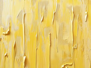 黄色纹理油画风背景画面