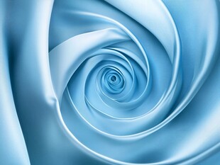 梦幻蓝调丝绸螺旋纹理