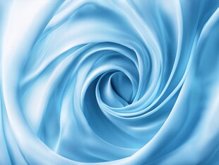 蓝色丝绸漩涡纹理背景