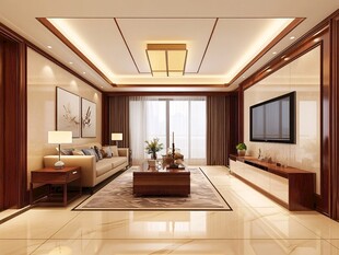 中式风格客厅优雅空间