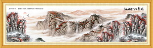巨幅山水画