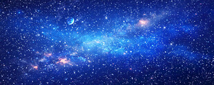 巨幅宇宙星空天花软膜背景