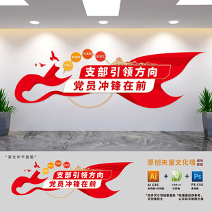 党支部建设文化墙