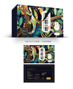 壁虎粉包装