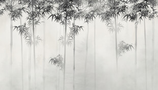 水墨竹子