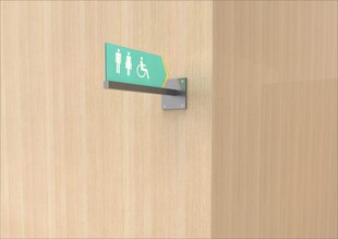 卫生间 洗手间指示牌 