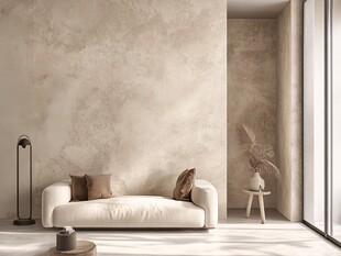 简约温馨室内沙发休憩空间