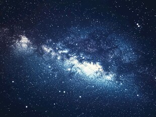 深邃璀璨的浩瀚星空