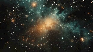 璀璨星空 梦幻宇宙图景