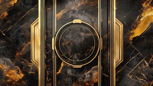 黑金大理石金属风背景