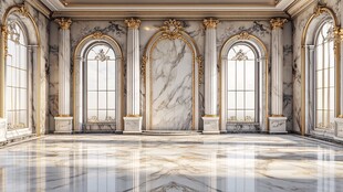 豪华大理石欧式古典大厅