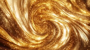 金色炫光漩涡背景纹理