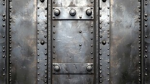 金属铆钉质感工业风面板