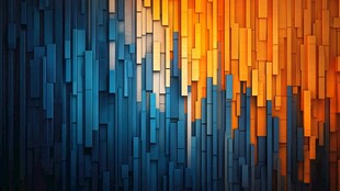 多彩立体方块背景纹理