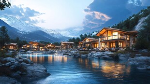 湖畔山居 静享自然之美