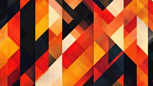 几何色彩拼接抽象背景图