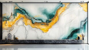 奢华大理石纹理背景墙