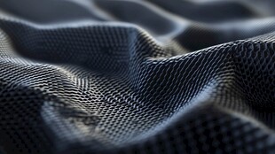 三维网格纹理布料特写