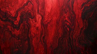 深红流动纹理抽象背景图