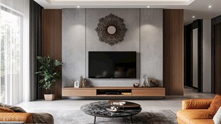 现代简约风客厅优雅场景