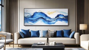 现代客厅的艺术装饰美学