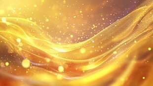 金色梦幻流光背景图