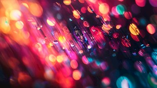 梦幻炫彩光斑背景图
