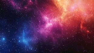 梦幻绚丽的宇宙星云景观