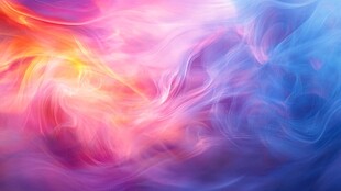 梦幻炫彩流体背景图