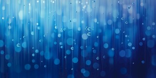 梦幻蓝色水滴背景图案