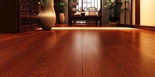 中式室内木地板温馨场景