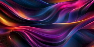 绚丽动感流体抽象背景图