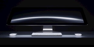 现代简约风电脑桌面设备