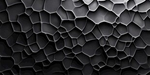 黑色几何蜂窝状纹理背景