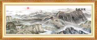长城山水画