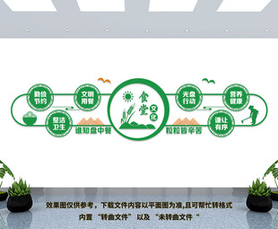 食堂文化墙